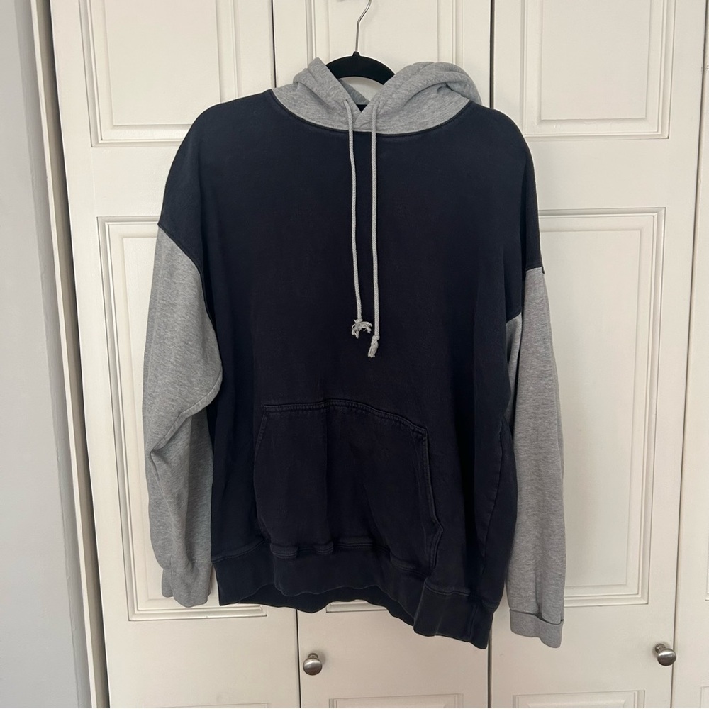 Brandy Melville Two-Tone Hoodie